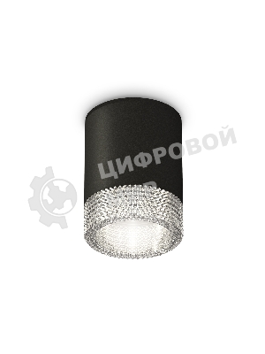 Светильник Ambrella Light XS6302040 SBK/CL черный песок/прозрачный MR16 GU5.3 (C6302, N6150)