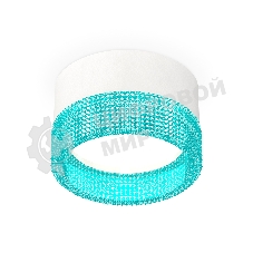 Светильник Ambrella Light XS8101033 SWH/BL белый песок/голубой GX53 (C8101, N8488)