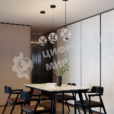 50267/1 LED/ подвесной светильник/ черный