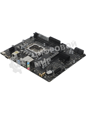 Материнская плата MSI PRO B760M-E, LGA1700, Intel B760, 2xDDR5, 4xSATA, 1xM.2, 1xPCIe 4.0 x16, HDMI, D-Sub, 1x1Gb LAN, 3x3.5 мм, 7.1, microATX
