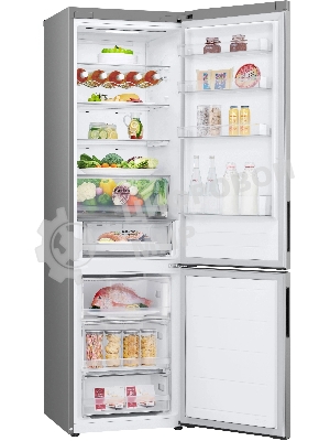Холодильник LG GC-B509ANMW 2-хкамерн. серый инвертер