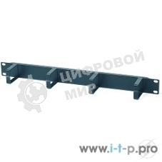 Кабельный организатор Hyperline CM-1U-ML с металлическими кольцами, 19