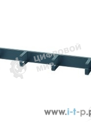 Кабельный организатор Hyperline CM-1U-ML с металлическими кольцами, 19