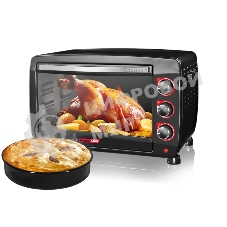 Мини-печь Centek CT-1532-46 (черн) 46л 2000 Вт,, таймер 90 мин, 4 режима, max 320°