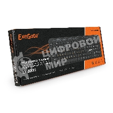 Клавиатура проводная ExeGate Multimedia Professional Standard LY-500M (EX286177RUS) проводная, USB, черный