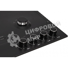Газовая варочная панель Gefest ПВГ 1214-01 К2 черный матовый