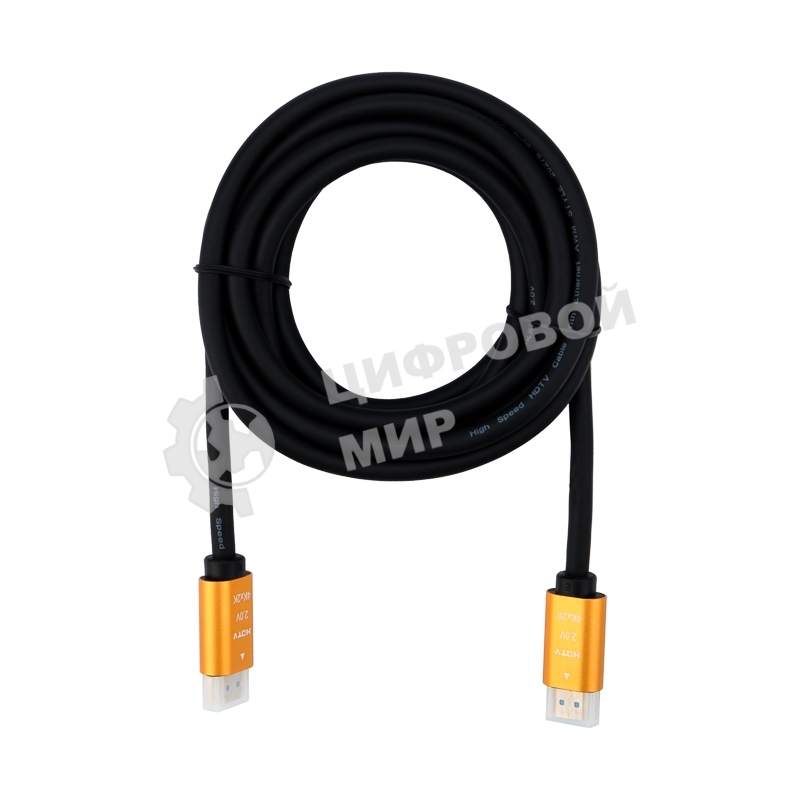 Кабель Rexant HDMI - HDMI 2.0 длина 3 метра GOLD