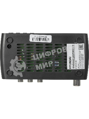 Приставка для цифрового ТВ Hyundai H-DVB520 черный + WiFi-адаптер, DVB-T2, DVB-T, DVB-C, HDMI, USB 2.0 х2