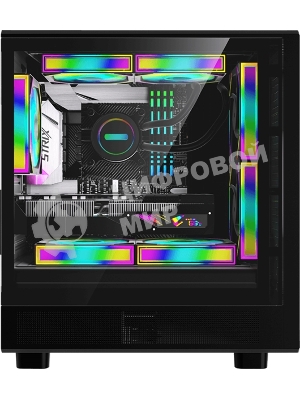 Компьютерный корпус Aerocool/Formula Air Mesh G2 черный без БП mATX 3x120мм 2xUSB 3.0 audio