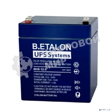 Аккумулятор B.ETALON BHR 12-5 (12 В 5 Ач, Нож F2 (Faston))