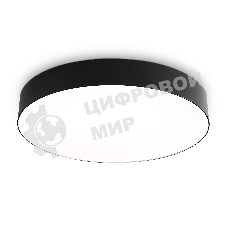 Потолочный светодиодный светильник Ambrella light FZ1365 BK черный IP20 60W 3000-6500K 490*80 (ПДУ ИК)