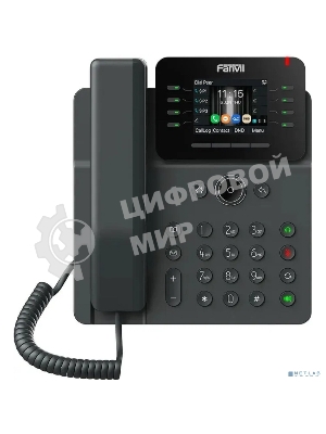 Телефон IP Fanvil V62G черный