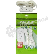 Удлинитель ДЖЕТТ РС-3 без з/м, 3рx3м (провод ПВС 2х0,75) (35шт) 155-203