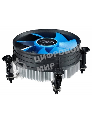 Кулер для процессора DEEPCOOL THETA 9 PWM черный/синий, 92 мм, алюминий, 3200 об/мин, 41.3 дБ, 4 pin, 95 Вт, 46.5 мм