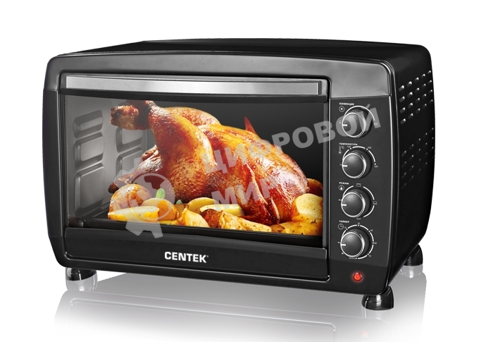 Мини-печь Centek CT-1532-46 Convection (черн) 46л 2000Вт, Конвекция, 4режима