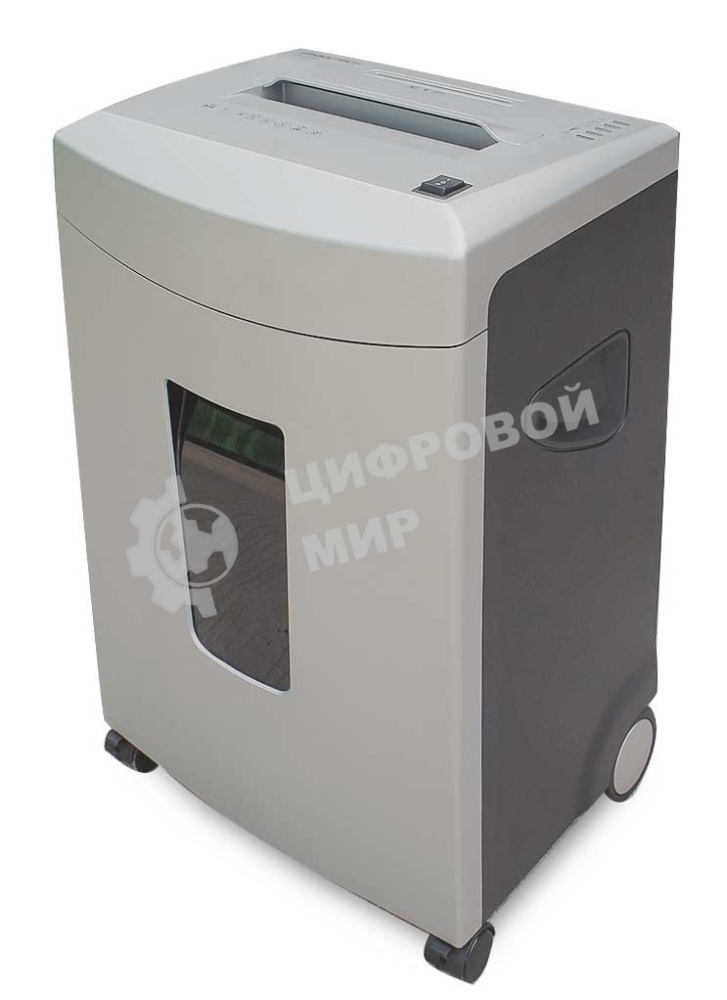 Шредер Office Kit S220 3.9 (секр.Р-2)/ленты/25лист./32лтр./скрепки/скобы/пл.карты/CD