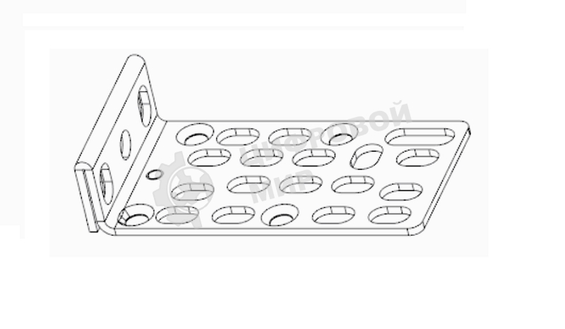 Крепление RCKMNT-1RU Комплект уголков крепежных Cisco 1U