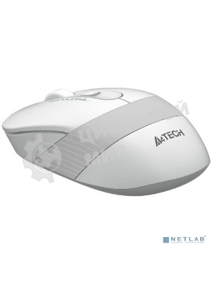 Мышь беспроводная A4Tech Fstyler FG10 белый/серый, 2000 dpi, радиоканал, USB, кнопки - 4