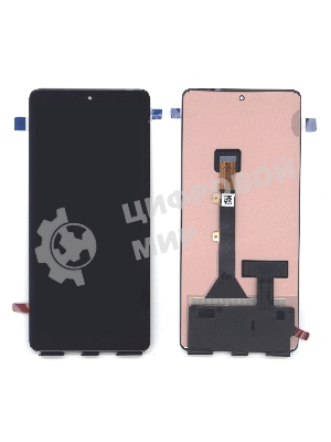 Дисплей (модуль) для Infinix Note 30 Vip в сборе с тачскрином черный