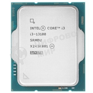 Процессор Intel Core i3 13100 Soc-1700 3.4GHz OEM