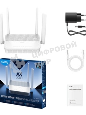 Роутер беспроводной Cudy WR300S N300 10/100BASE-TX