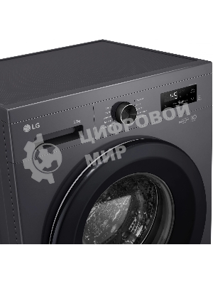 Стиральная машина LG F2Y1WS6J темно-серый, загрузка фронтальная 6,5 кг, 1200 об/мин., класс: A
