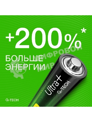 Батарея GP Ultra Plus Alkaline 15AUPA21-2CRSB4 AA (4шт) блистер