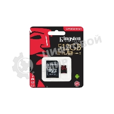 Флеш карта 512Gb uSD React 100/80 V30 A1