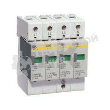 Ограничитель перенапряжения ОПС1-C 4P ИЭК MOP20-4-C