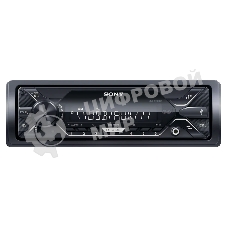Автомагнитола Sony DSX-A110, 1 DIN, USB Type-A, AUX, съёмная панель
