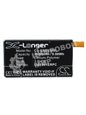 Аккумулятор CameronSino CS-ERZ310SL LIS1561ERPC для Sony Xperia Z3 Compact D5803 LTE 3.8V, 2600mAh, 9.88Wh