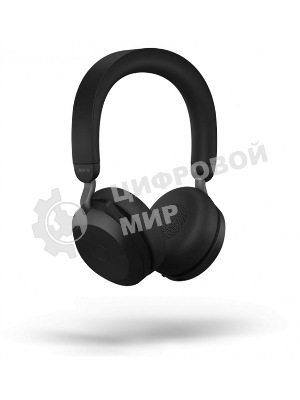 Гарнитура беспроводная Jabra Evolve 2 75, Link380a MS Stereo Stand черный