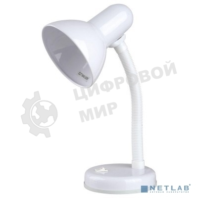Camelion KD-301 С01 белый (Светильник настольный,230V 60W)