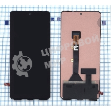 Дисплей (модуль) для Infinix Note 30 Vip в сборе с тачскрином черный