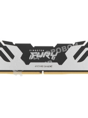 Оперативная память Kingston Fury Renegade RGB, DDR5, 24GB (1x24 GB), 7200 MHz, CL38, радиатор, RGB, серебристый