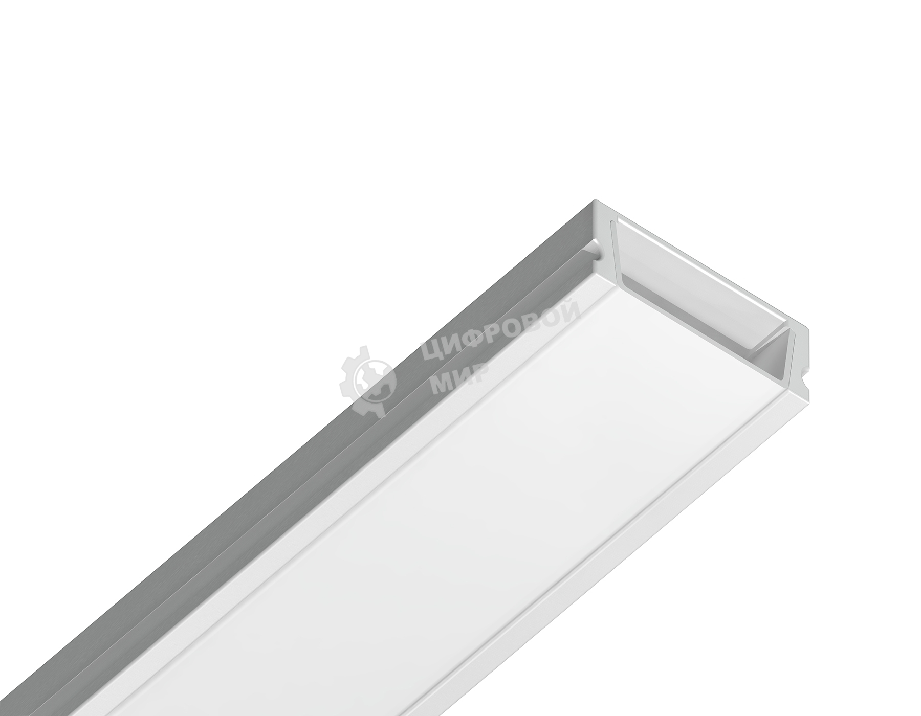 Алюминиевый профиль Ambrella light GP1700WH белый 2000*15.5*6