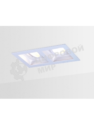 Светильник Ambrella light TN185/2 WH белый GU5.3 185*100*40