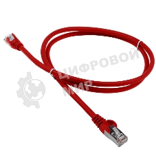 Патч-корд LANMASTER LSZH FTP cat.5e, 10 м, красный