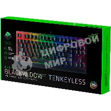 Игровая клавиатура Razer Blackwidow V3 Razer™ Tenkeyless Mechanical RUSSIAN черный