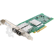 Контроллер Qlogic QLE2562-CK 8Gb 2-port FC HBA x8 PCIe LC multi-mode optic