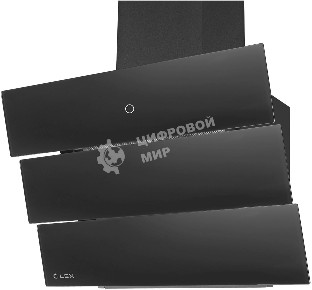 Вытяжка наклонная LEX RIO GS 600 черная, 59.5 см, 850 куб. м/ч, 44 дБ