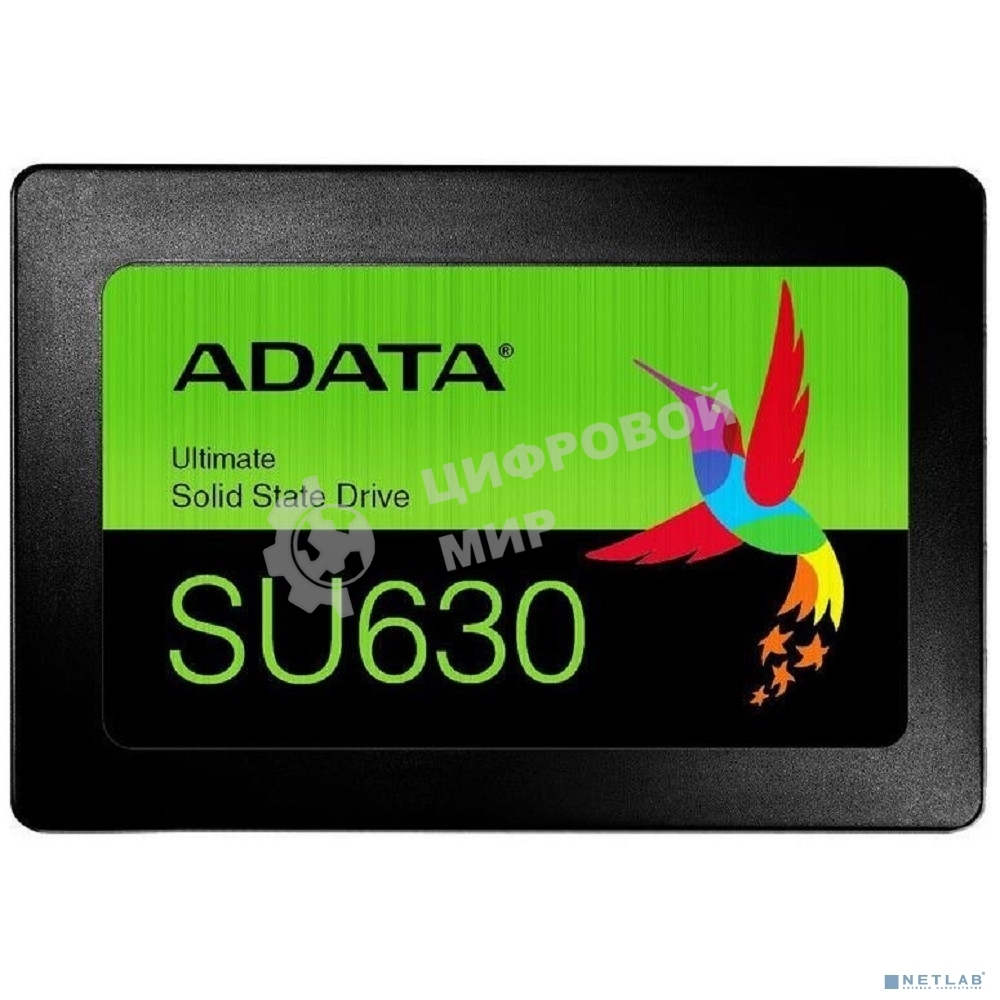 Накопитель SSD ADATA SU630, 480Gb, SATA III, 2.5