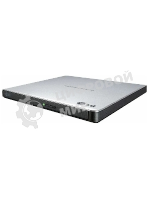 Оптический привод DVD-RW LG GP57ES40 серебристый USB внешний