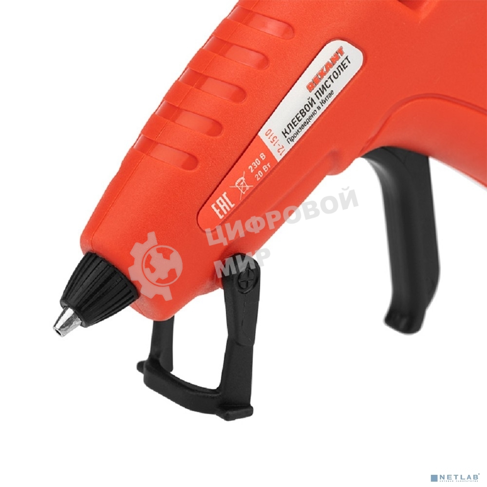 Клеевой пистолет Rexant, 20 Вт, Ø7 мм, 