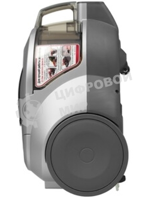 Пылесос LG VC5420NNTS серебристый/черный, 380/2000 Вт, уборка сухая, пылесборник контейнер 1.3 л