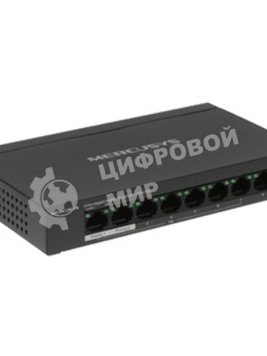 Коммутатор настольный Mercusys MS108GP с 8 гигабитными портами (7 портов PoE+)