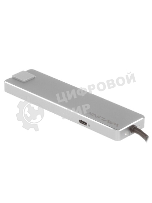 USB-концентратор WAVLINK USB Type-C, USB Type-C/USB 3.0/USB 2.0/HDMI/Gigabit LAN/SD/Micro SD, USB