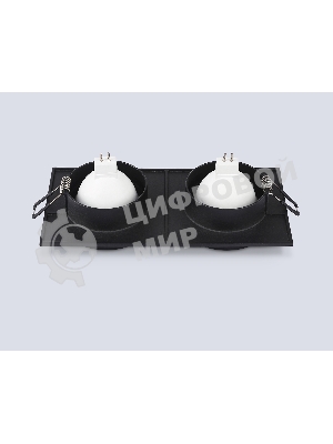 Светильник Ambrella light TN30712/2 BK черный GU5.3/2 182*92*36