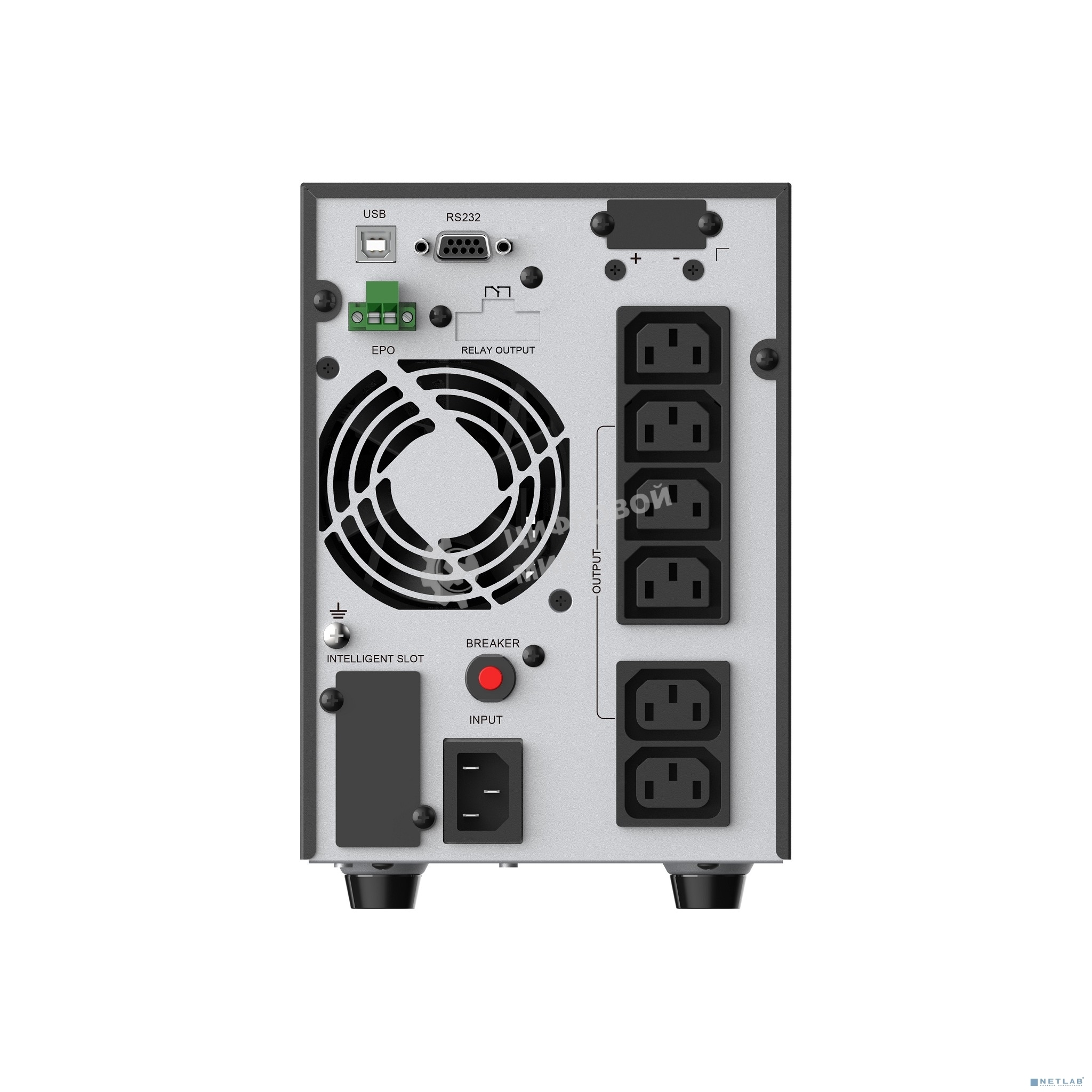 ИБП CBR ESSENCE ESN-1500C Online 1500 VA / 1500 W, Tower, 6 x C13, LCD, HID-USB, RS232, EPO, SNMP slot (ESN-1.5KT-6I-LCHERSC)