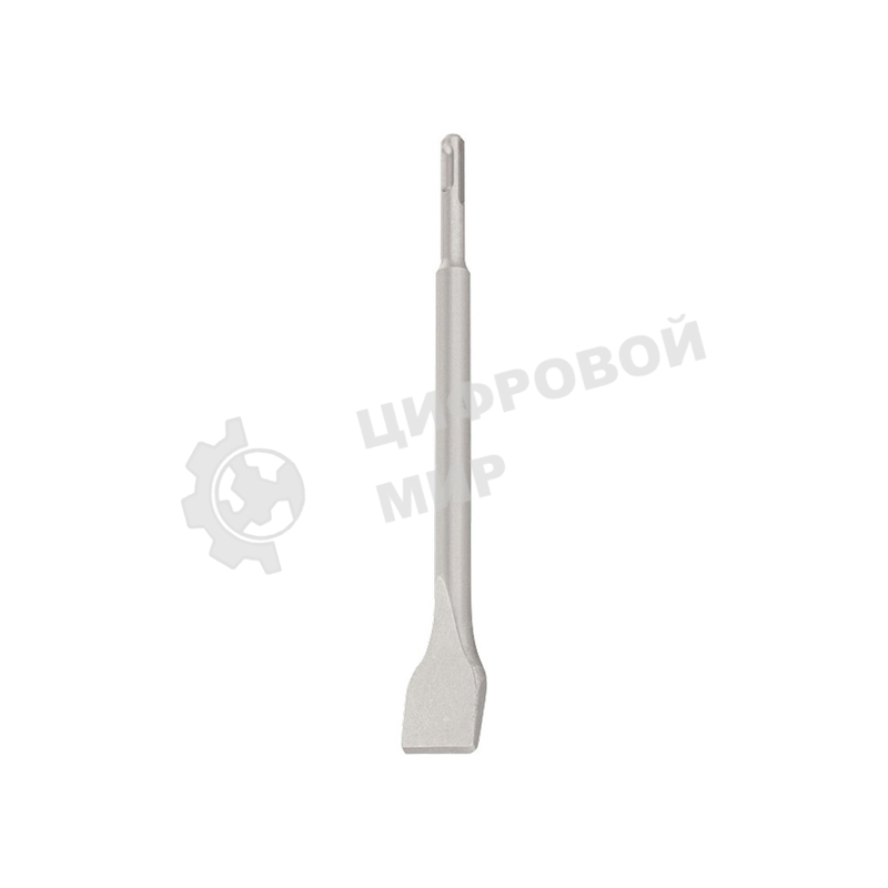 Зубило плоское Kranz 14х40х250 мм SDS PLUS, отогнутое для снятия плитки